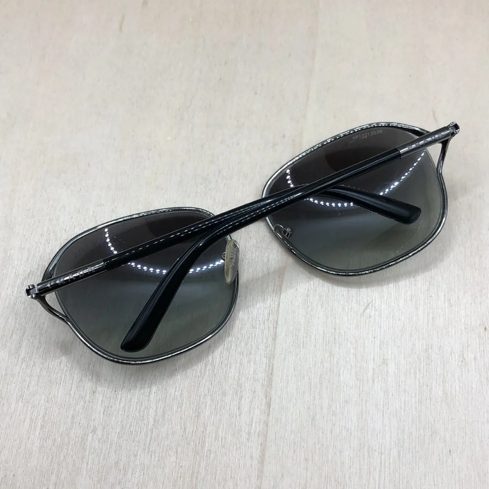 Prada Gunmetal  Metal Frame Gradient Tint Sunglasses - SPR 58M HAS FLAWS READ